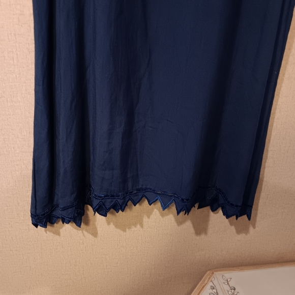 Tamara Catz Royal Blue Sleeveless Dress Sz L New With $135 Tag - Picture 2 of 7